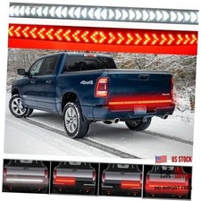 60'' LED Truck Tailgate Bar 5 Row LED Tailgate Light Strip with Red Brake