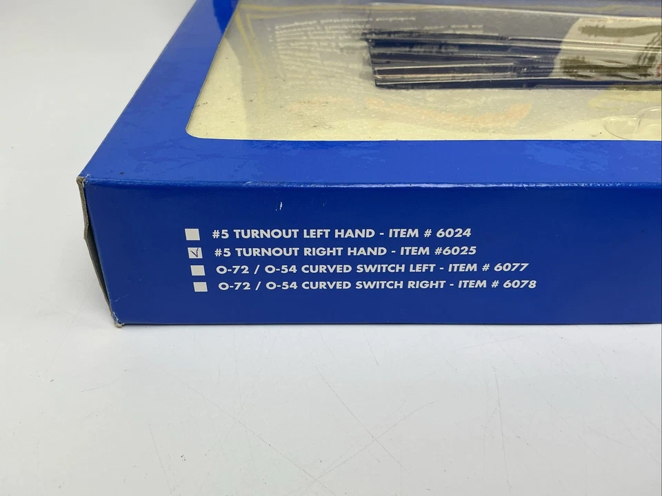 Atlas O Guage 21st Century Track System #5 Turnout Right Hand Item# 6025 - Image 3 of 4