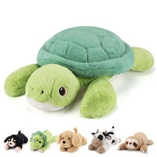 Turtle Weighted Stuffed Animals 22 Inch 4.5 Pounds Weighted Plushies Sea Turtle