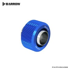 Barrow G1/4" to 3/8" ID, 1/2" OD Compression Fitting 10/13mm Soft Tubing Blue
