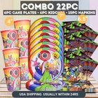 Rainbow Friends Party Supplies happy birthday centerpiece decoration gift box