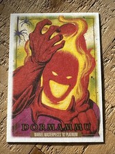 2024 Skybox Marvel Masterpieces ‘92 Platinum #27 Dormammu Canvas Marvel Card