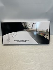 Brushed Nickel Kitchen Sink Pull- Out Faucet Swivel with Sprayer