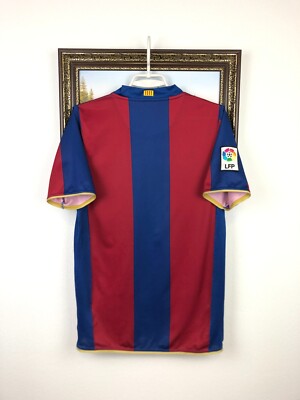 Barcelona Home football shirt 2007 Soccer Nike Jersey Mens
