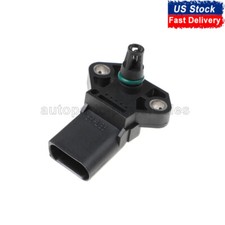 3 Bar Map Sensor Fit For Vw Mk4 Mk5 Tdi Golf Jetta Beetle Passat Turbo 1999-2014