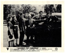 Gangway For Tomorrow Lobby Card Robert Ryan Amelita Ward Vintage Car Margo