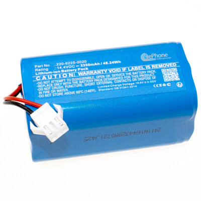 Akku Li-Ion für Ecovacs Deebot U2 - U2 Pro D83 DGN22 DGN22-11 ECOMB83 - 3350mAh