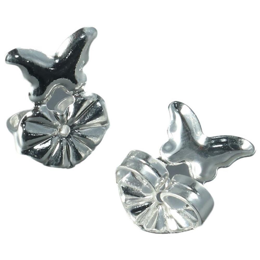 6 Pairs Crown Earring Lifters HeartShaped Adjustable for Ear Stud