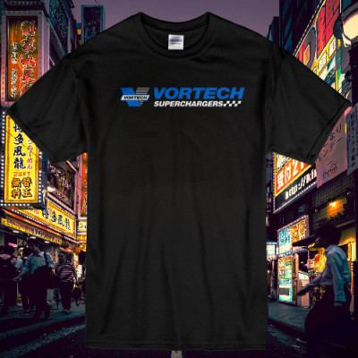 New Shirt Vortech Racing Supercharger Logo T Shirt Funny Size S to 5XL