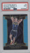 MICHAEL PORTER JR 2018 Panini Select Light Blue #37 /299 #37 PSA 9