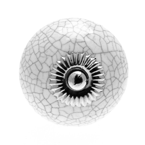 Black white grey cream vintage ceramic knobs drawer pull cupboard door by Sussex - Picture 46 of 58