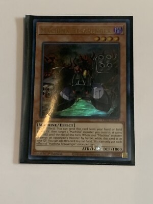 YU-GI-OH! Trading Card - Machina Resavenger - LDS1-EN119 - Ultra Rare 1st Edition From Legendary Duelists: Season 1