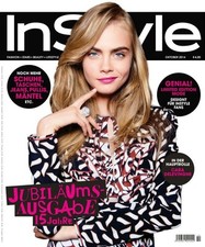 IN STYLE Magazine Germany 2014 Cara Delevingne,Jeff Bridges,Josh Hartnett NEW
