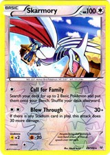 Skarmory - 69/108 - Rare - Reverse Holo x1 - Lightly Played - XY Roaring Skies