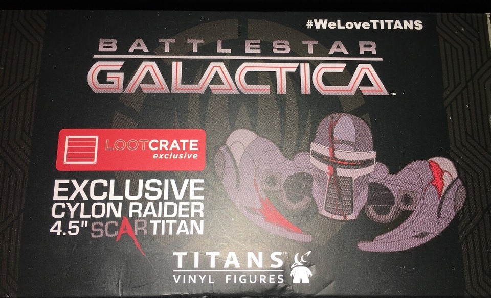 4 Figurines Vinyle Battlestar Galactica Titans - Édition 2011, Collection Pop!