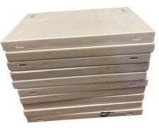 Nintendo Wii Empty White Replacement Game Cases Lot of 10