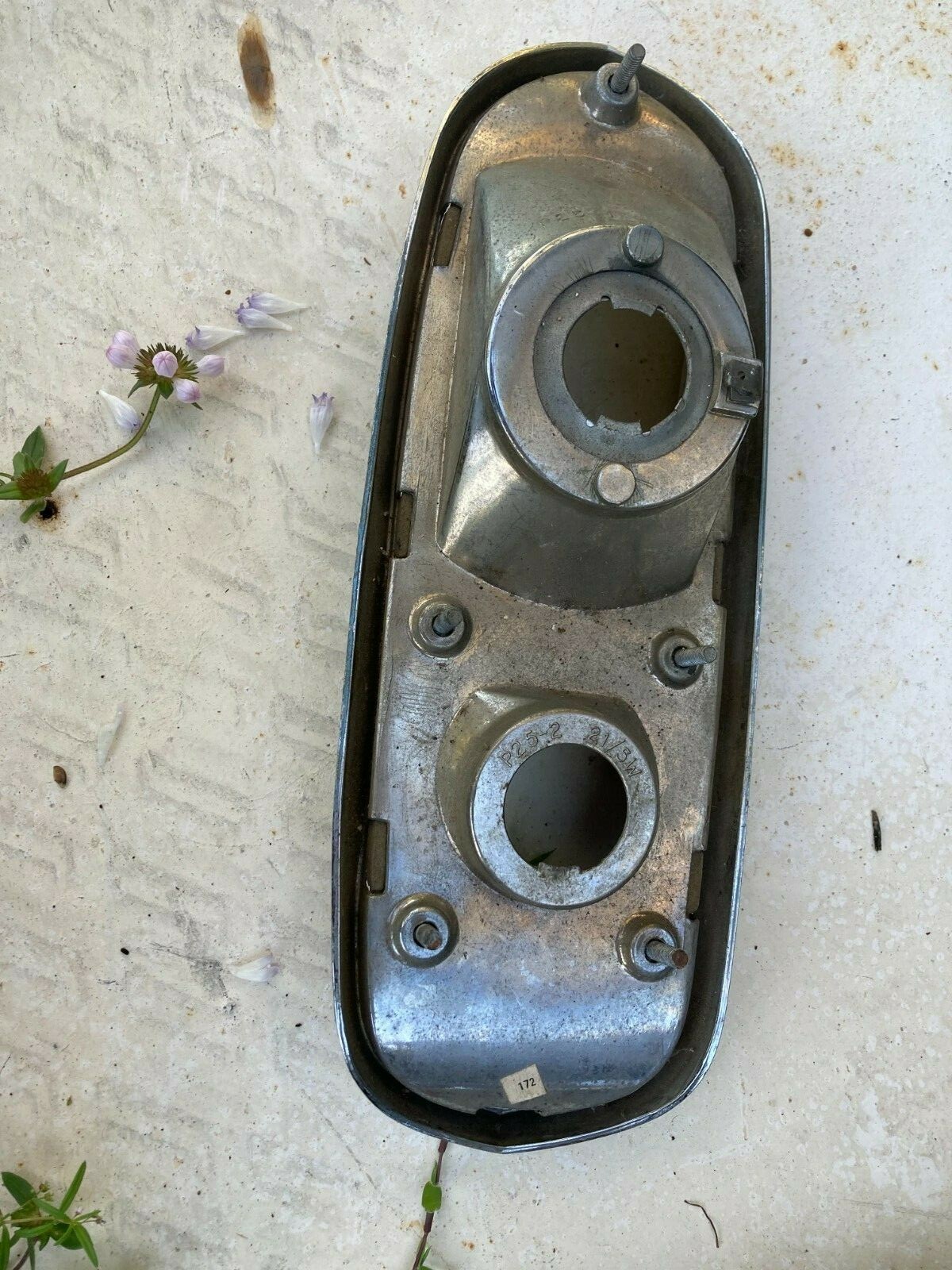 Bentley T1, Rolls  Silver Shadow Tail Lamp Chrome Base