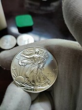 (1) 2013 BU American silver eagle coin 1oz .999