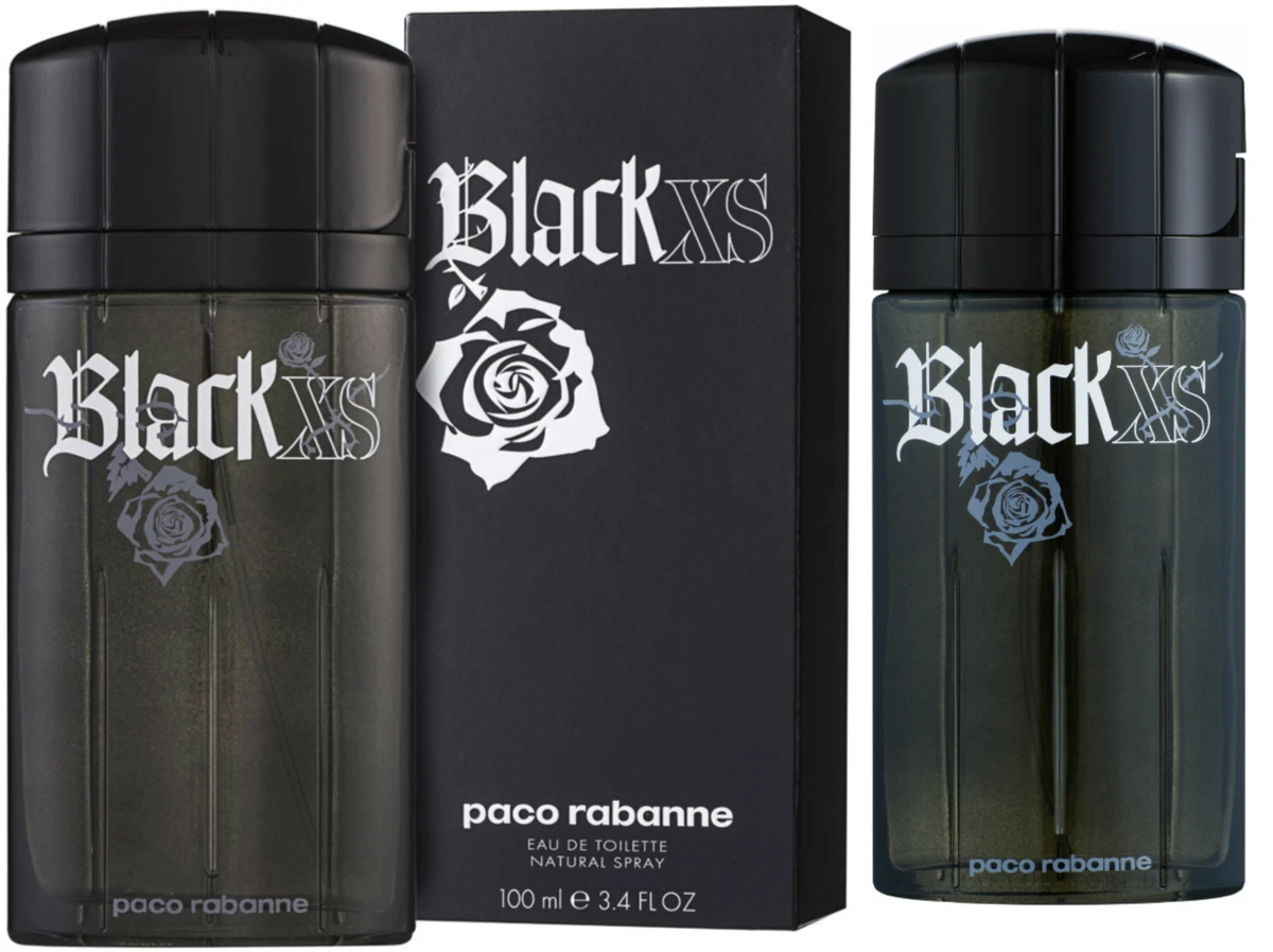 Paco Rabanne Black XS Eau de Toilette Spray Fragrance Perfume Sealed 100ML  | eBay