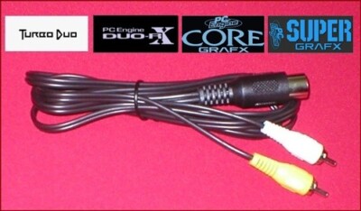 AV Cable for NEC Turbo Duo R & RX PC Engine Core I & II SuperGrafx
