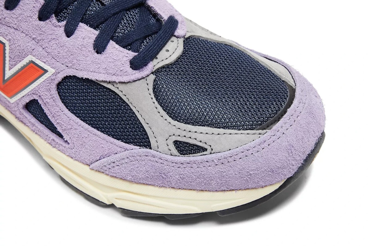 new balance 990TD3 990v3 パープル 20cm New Balance 990v3 x Teddy Santis Purple Orange | M990TD3 | Laced