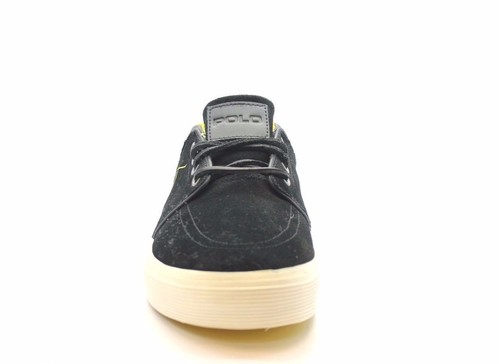 POLO RALPH LAUREN 816155649001 FAXON LOW II Mn's (M) Negro Gamuza Estilo de Vida - Imagen 4 de 6