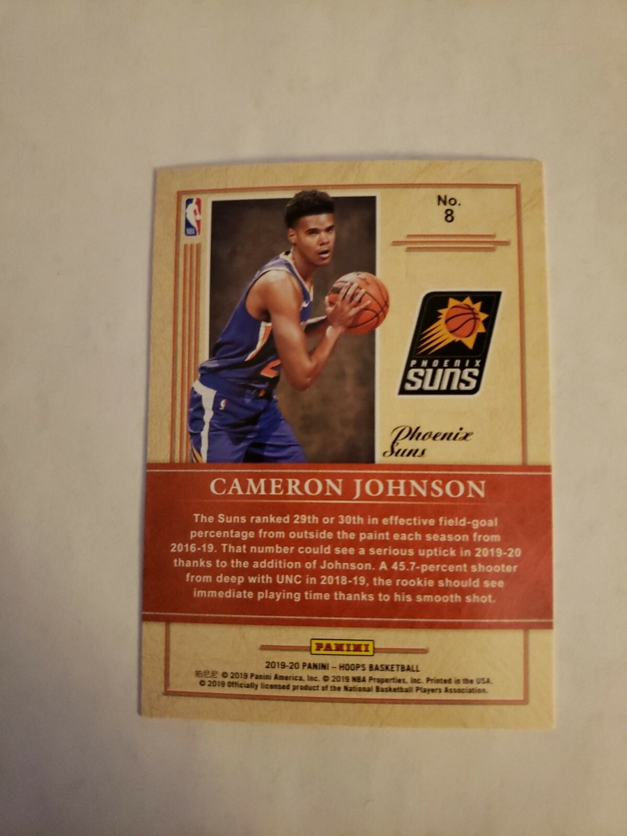 2019-20 NBA Hoops Cameron Johnson Class Of 2019 RC No.8 | eBay
