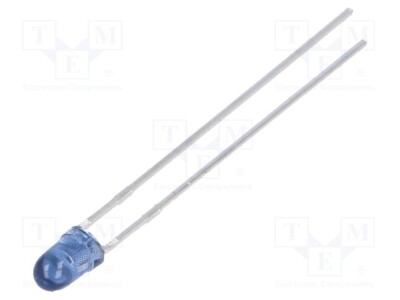 IR Sender; 3mm; 940nm; blau,transparent; 5÷10mW; 50°; THT; 20mA L-7104F3BT