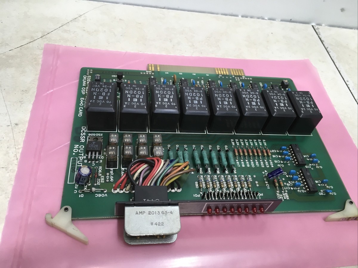 OKUMA E0241-653-030-B E0241-653-030BOSP EIO Card TESTED, WARRANTY 