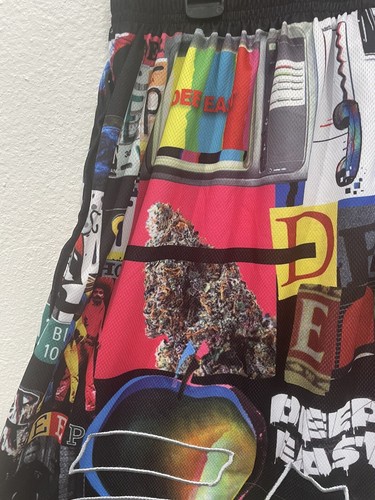 Oakland Deep East Courtsmith Basketball Street Wear shorts- Size Medium - Picture 8 of 12