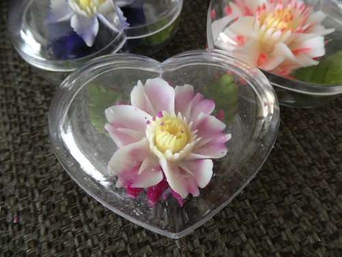 Beautiful hand crafted wax flowers, scented.NEW see photos - Picture 6 of 7