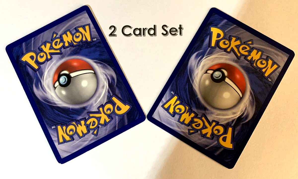 VINTAGE Pokemon - 2 Card BASE Set - 1999 - GASTLY (50/102) HAUNTER