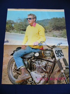 1964-Steve-McQueen-Japan-VINTAGE-POSTER-VERY-RARE