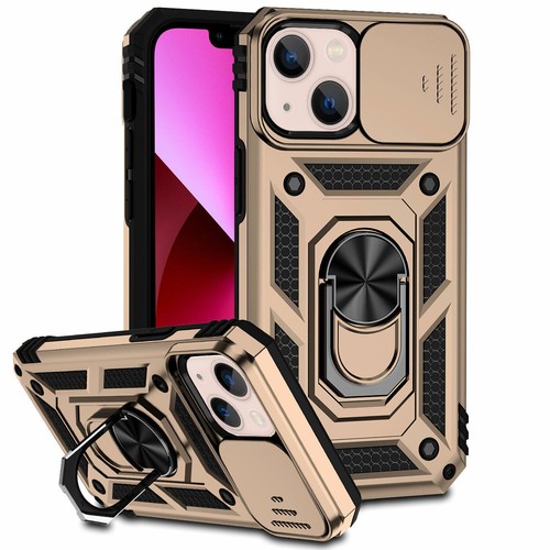 For iPhone 16 15 14 13 12 11 Pro Max Slide Camera Protection Ring Kickstand Case - Picture 25 of 59