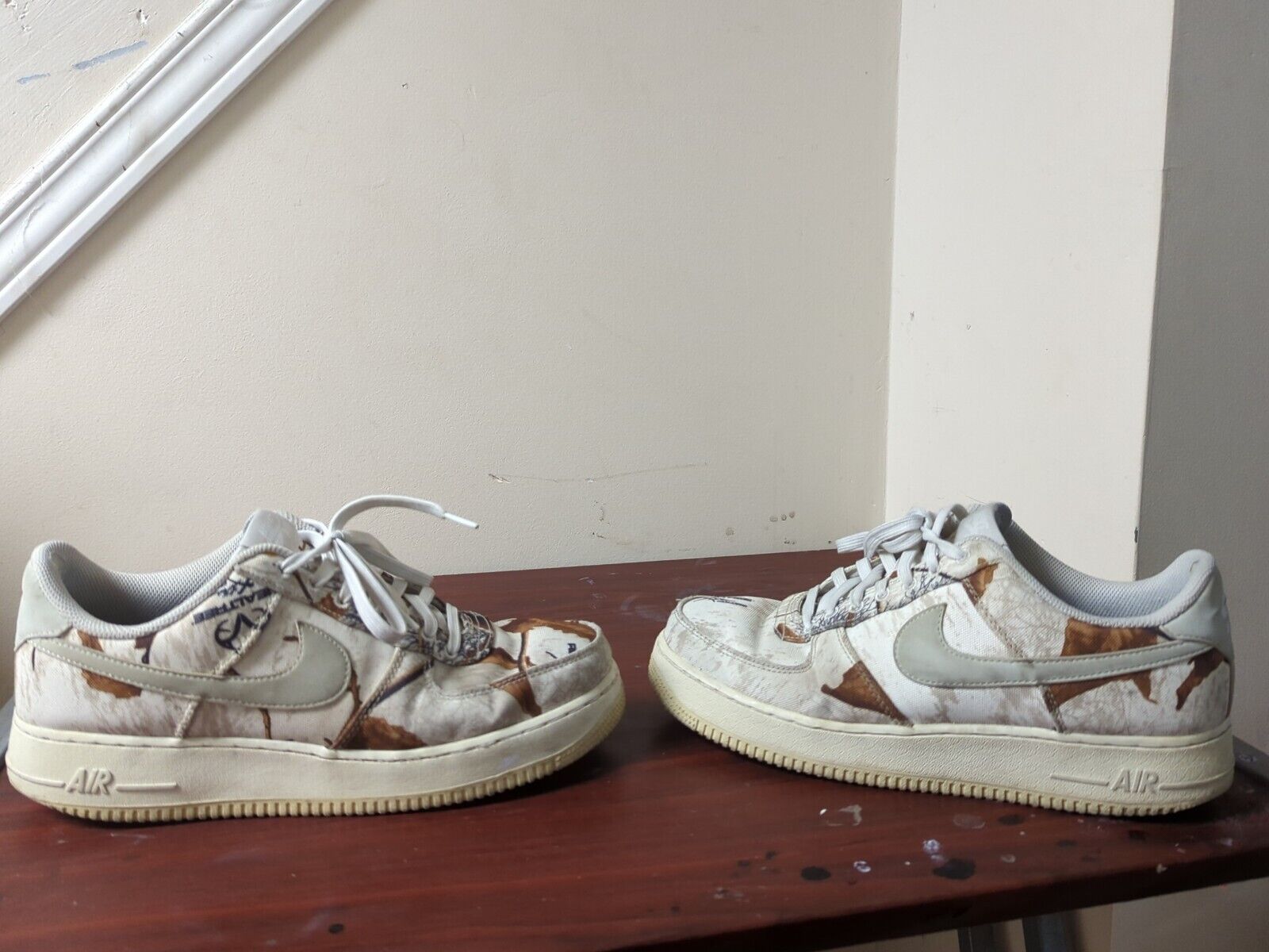 RARE NEW Nike Air Force 1 '07 LV8 3 White Realtree Camo AO2441-100