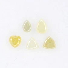 0.56ct Fancy Color Mix Shape Natural Loose Diamond for Jewelry Making