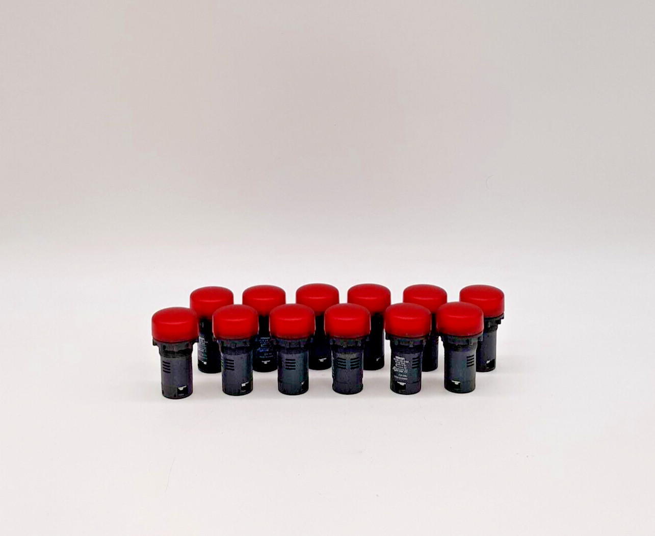 Omron M22R-ER-24A Indicator - Red - Lot of 12