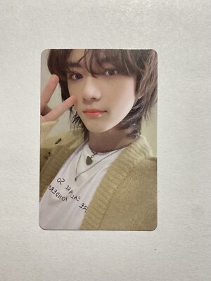 txt ボムギュ トレカfreeze クリアフォトカード 特典 TXT Beomgyu The Chaos Chapter: FREEZE (You ver.) Official