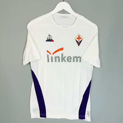FIORENTINA 2018-2019 LE COQ SPORTIF FOOTBALL SHIRT