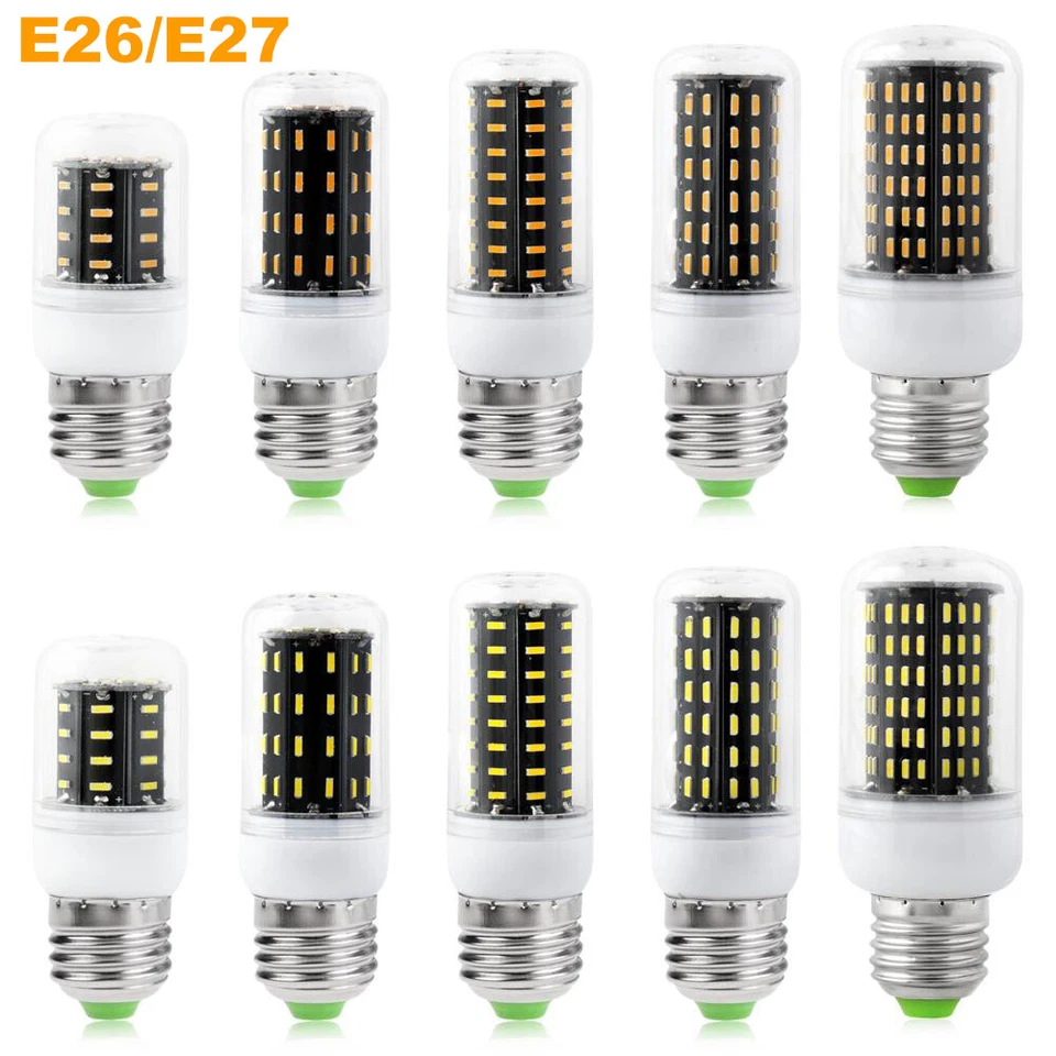 12W - 35W LED Corn Light Bulbs E14 E27 B22 Ultra Bright White Home Lamps 220V RC - Image 3 of 4