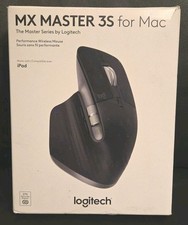 Logitech MX Master 3S for Mac - Wireless Bluetooth Mouse Hyper-Fast Scrolling Nw