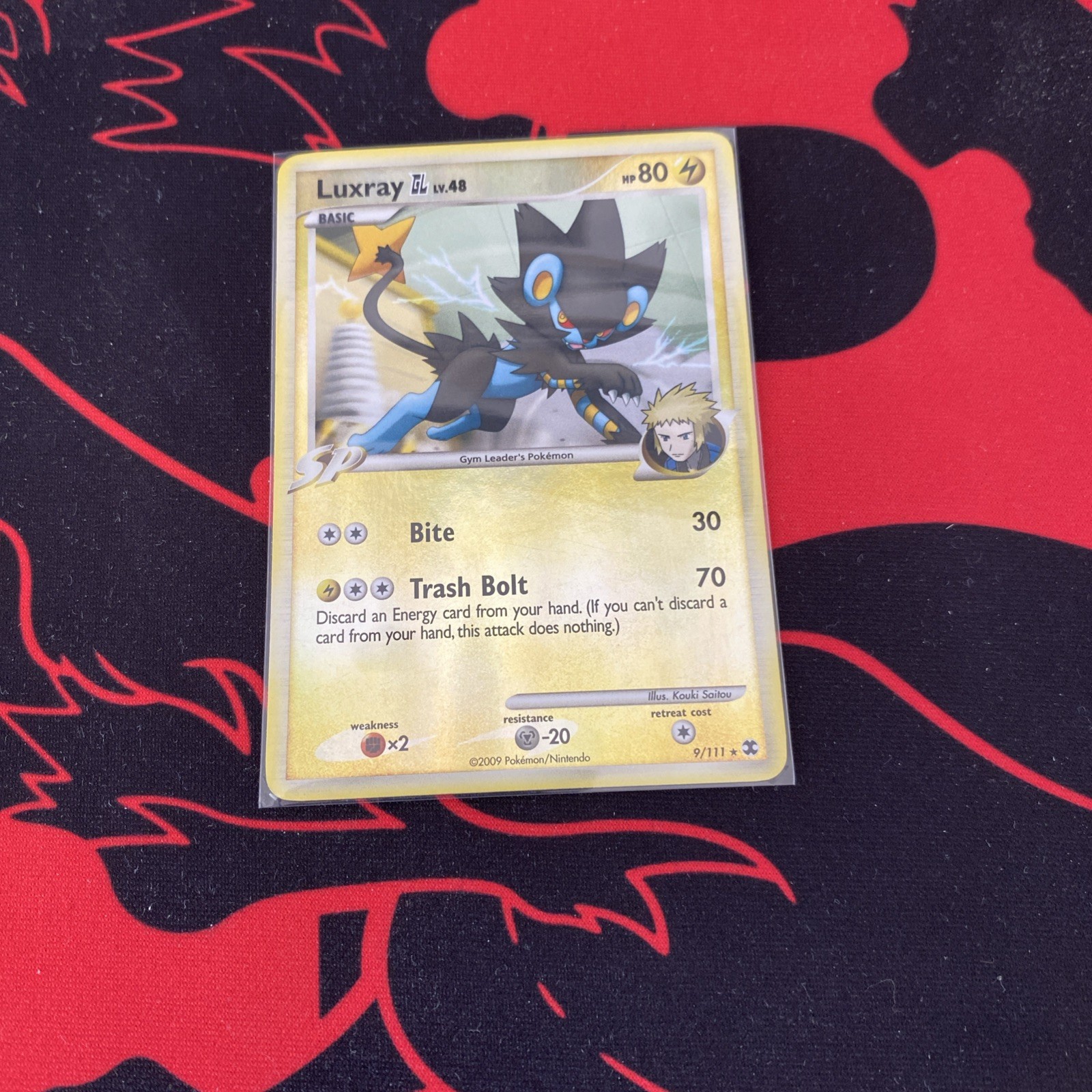 Luxray GL rev  Holo Rare Pokémon TCG Card 2009 9/111