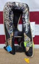 Bluestorm Atmos 40 Inflatable AUTO Life Jacket USCG Type 2 PFD, Kryptek SKYFALL