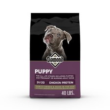 Diamond Puppy Dry Dog Food 31/20 for All 40 Pound (Pack of 1), Multicolored 1.80 per pound