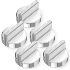 5 Pack Control Knob Is a Replacement Part For Whirlpool Gas Range/Stove Models