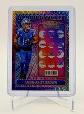 2024 Panini Contenders - Amon-Ra St. Brown Winning Ticket #13 Detroit Lions