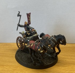 Khand Streitwagen Zinn Der Herr der Ringe Tabletop MESBG Sehr guter Zustand