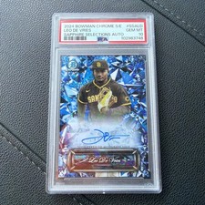 2024 Bowman Chrome Sapphire Leo De Vries Sapphire Selections Auto PSA10 BJPHA
