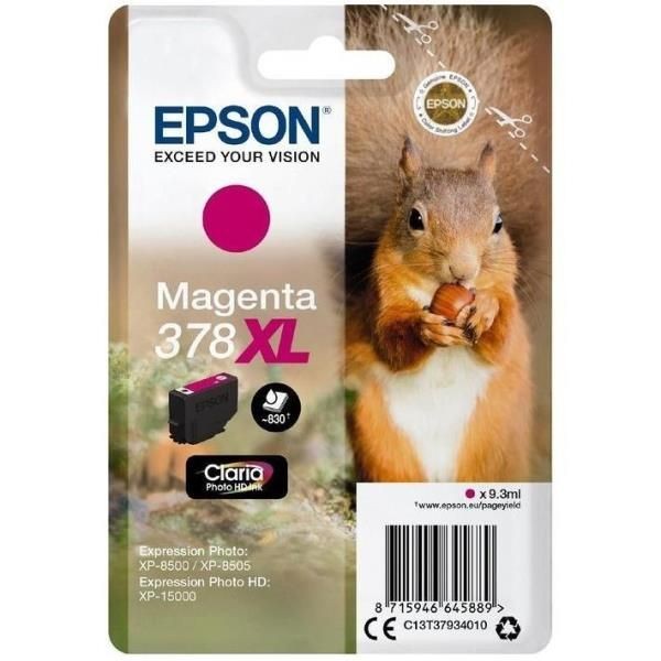 Cartuccia Originale Epson T379340 378XL (Magenta 830 pagine) - Immagine 4