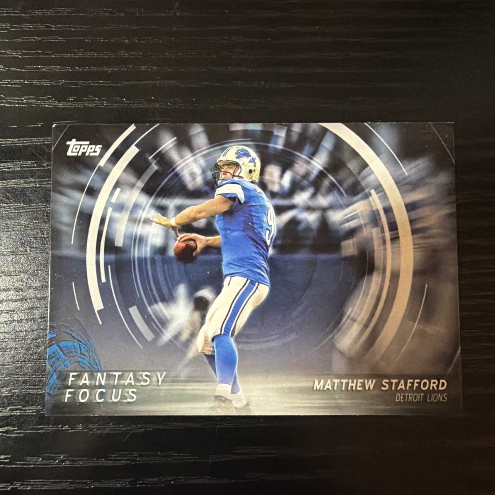 2015 Topps - Fantasy Focus Matthew Stafford #FF-MS